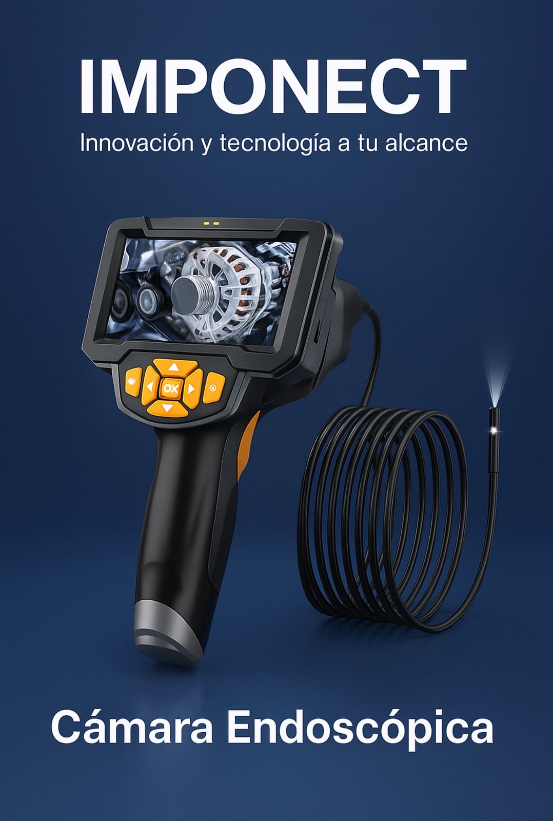 Cámara Endoscópica de precisión